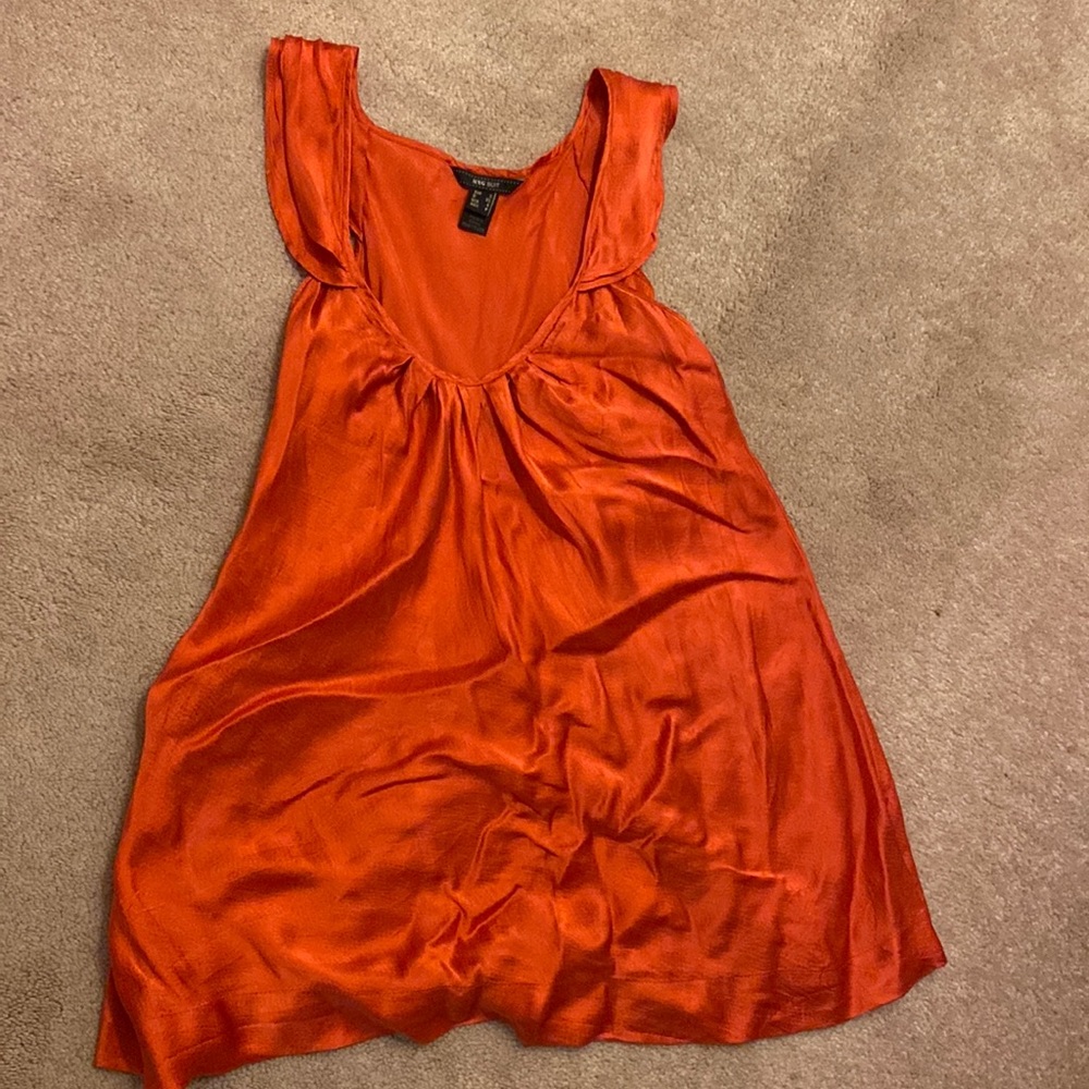 Flowy silk top
